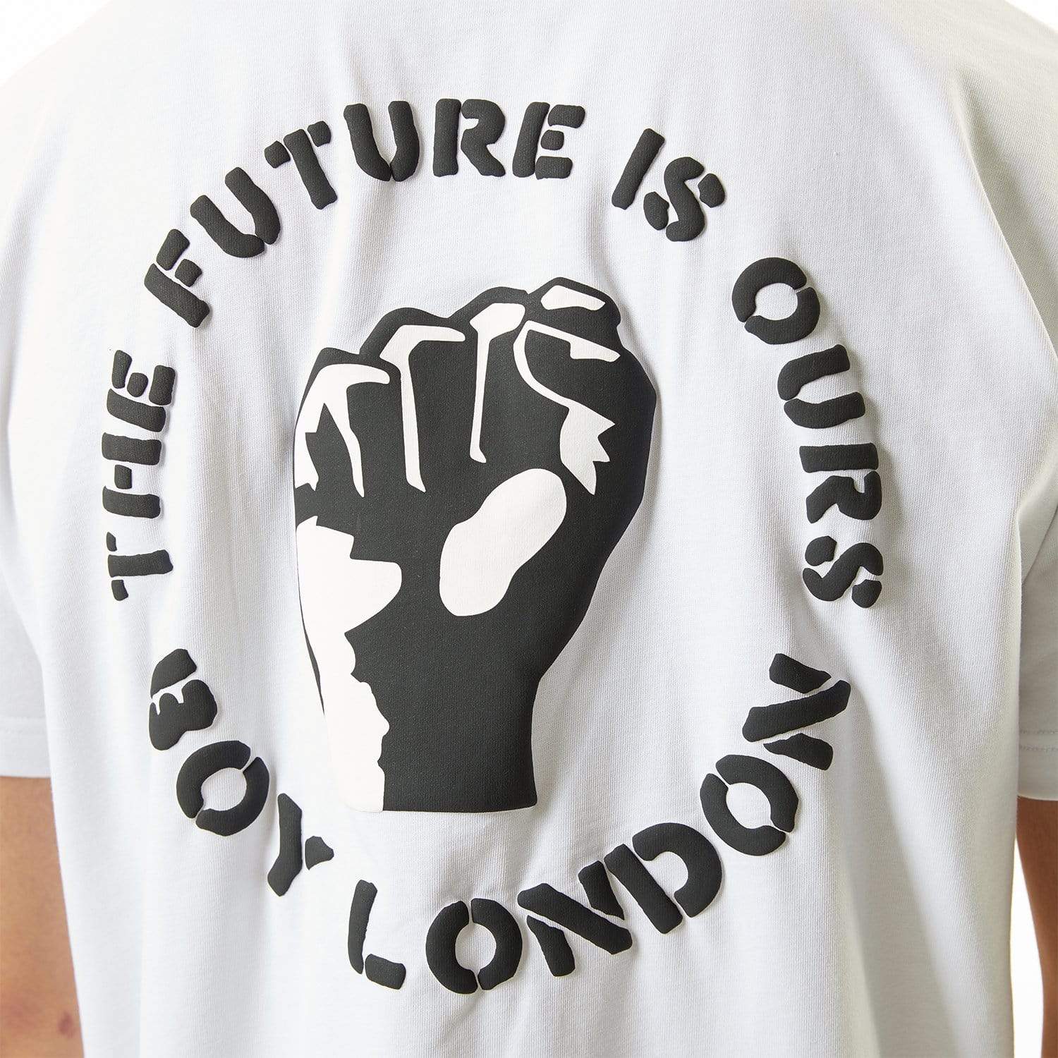 BOY Future Tee in White | Unisex Graphic T-Shirts | BOY London