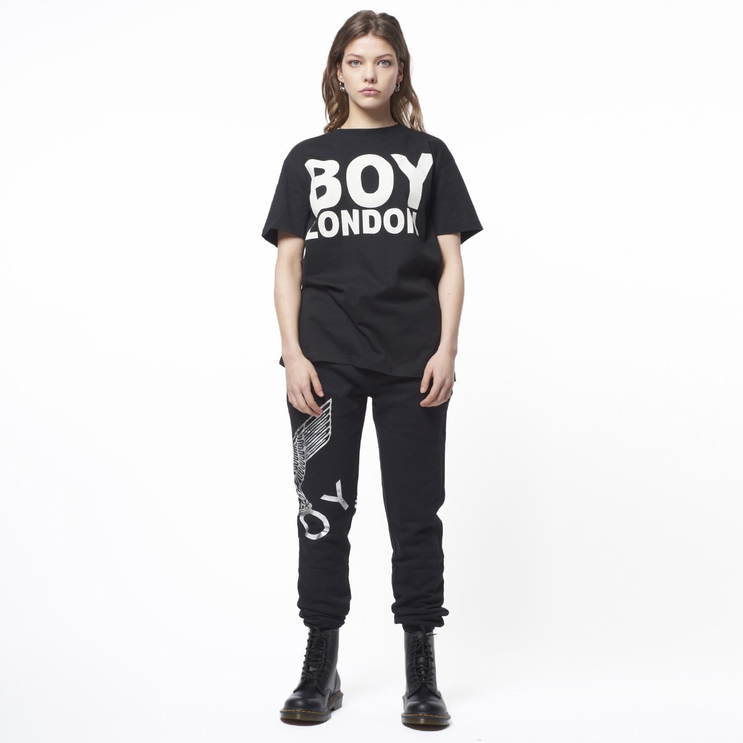 BOY LONDON T-SHIRT - BLACK/WHITE